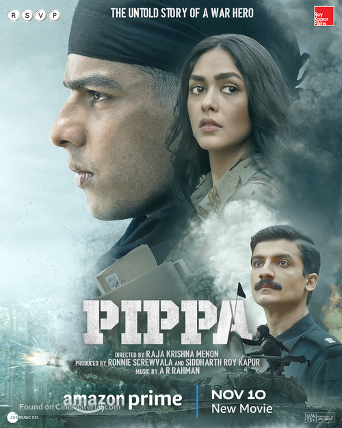 Pippa - Indian Movie Poster