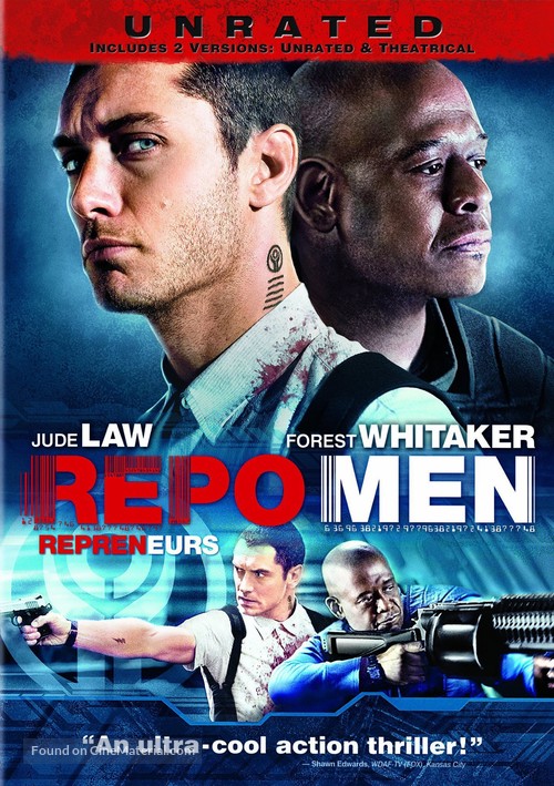 Repo Men - Canadian DVD movie cover
