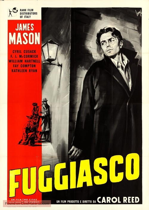 Odd Man Out - Italian Movie Poster