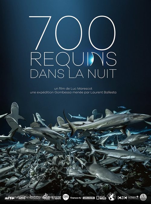 700 requins dans la nuit - French Movie Poster