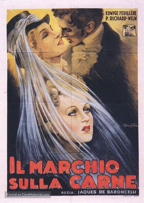 La duchesse de Langeais - Italian Movie Poster