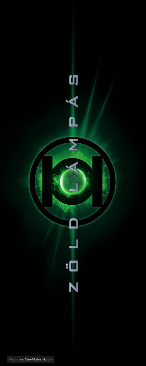 Green Lantern - Hungarian poster