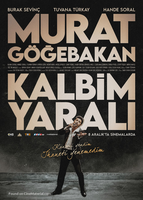 Murat G&ouml;gebakan: Kalbim Yarali - Turkish Movie Poster