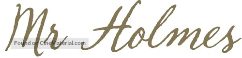 Mr. Holmes - Canadian Logo