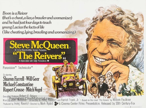 The Reivers - British Movie Poster