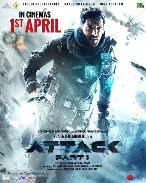 Attack - Indian Movie Poster