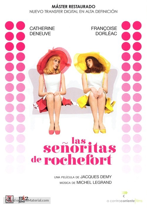 Les demoiselles de Rochefort - Spanish Movie Cover