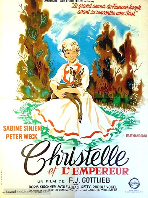 F&ouml;rsterchristel, Die - French Movie Poster