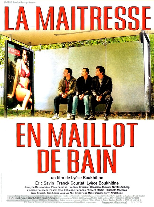 La ma&icirc;tresse en maillot de bain - French Movie Poster