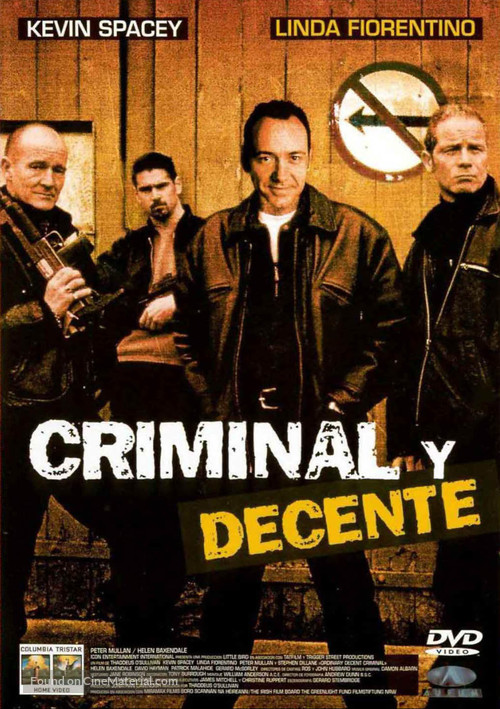 Ordinary Decent Criminal - Spanish DVD movie cover
