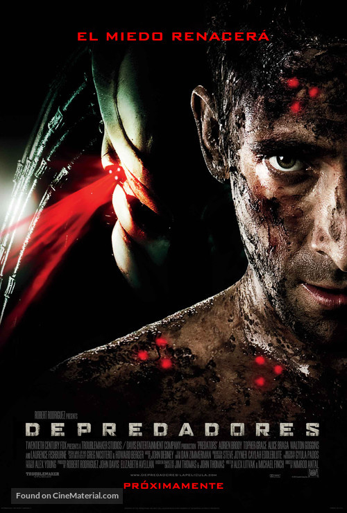 Predators - Mexican Movie Poster