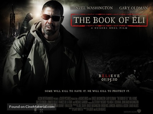 The Book of Eli - British Movie Poster