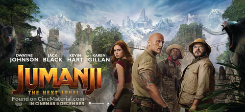 Jumanji: The Next Level - Malaysian Movie Poster
