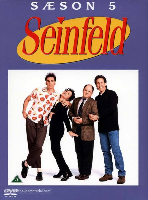&quot;Seinfeld&quot; - Danish DVD movie cover