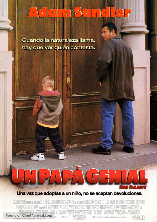 Big Daddy - Spanish Movie Poster