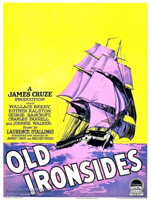 Old Ironsides - Movie Poster