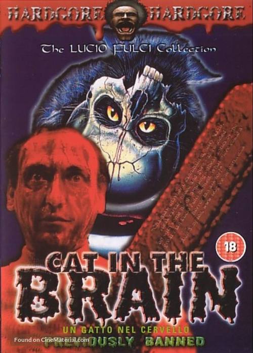 Un gatto nel cervello - British DVD movie cover