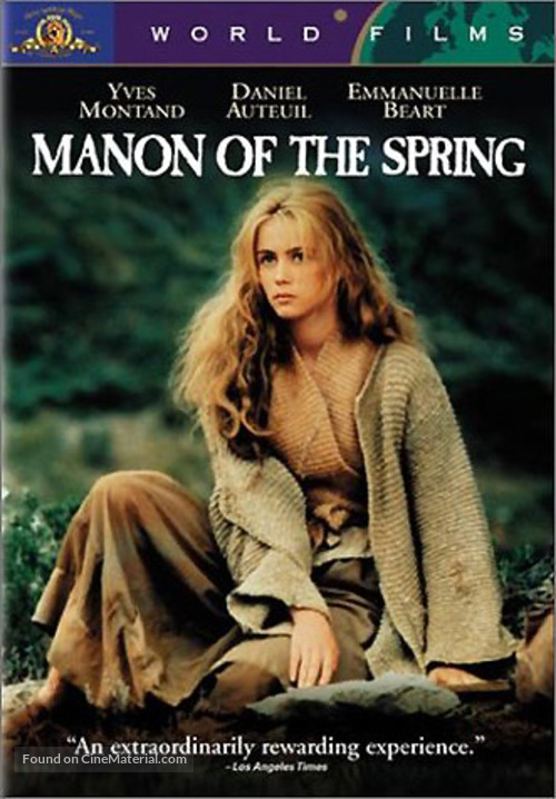 Manon des sources - DVD movie cover