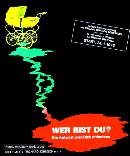 Chi sei? - German Movie Poster