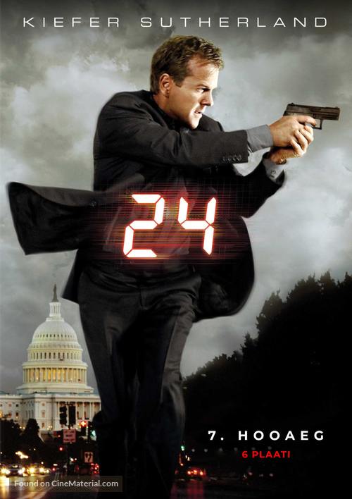 &quot;24&quot; - Estonian DVD movie cover