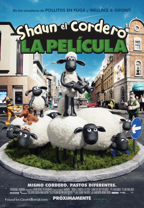 Shaun the Sheep - Argentinian Movie Poster
