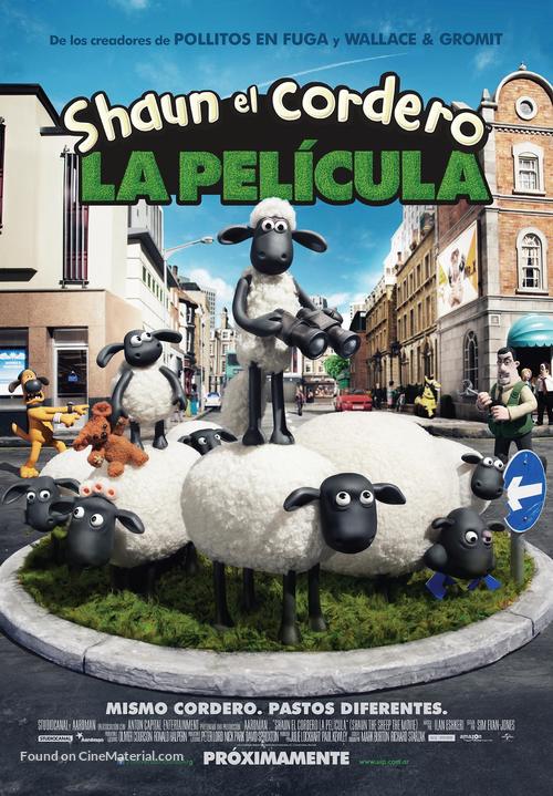 Shaun the Sheep - Argentinian Movie Poster