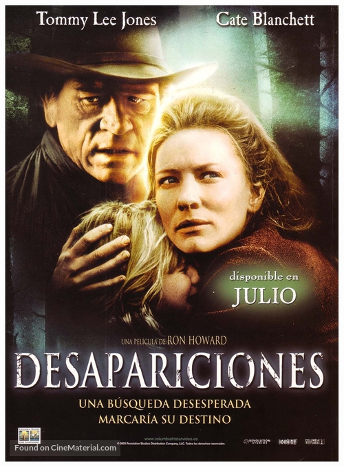 The Missing - Spanish Movie Poster