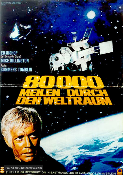 Invasion: UFO - German Movie Poster