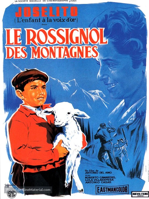 El ruise&ntilde;or de las cumbres - French Movie Poster