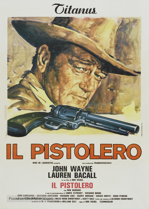 The Shootist - Italian Movie Poster