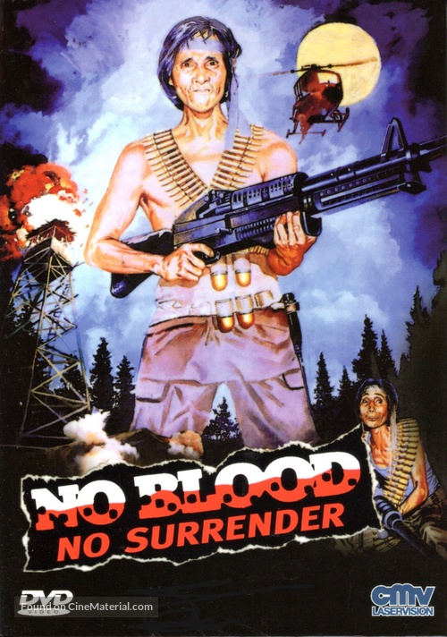 No Blood No Surrender - German DVD movie cover