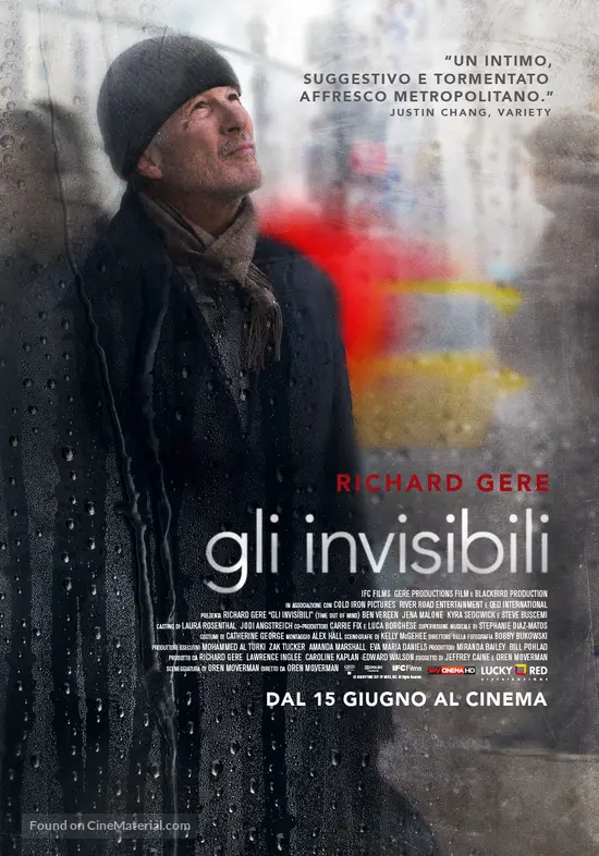 Time Out Of Mind 14 Italian Movie Poster Time Out Of Mind 14 Italian Movie Poster