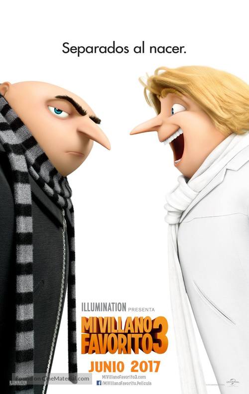 Despicable Me 3 - Mexican Movie Poster