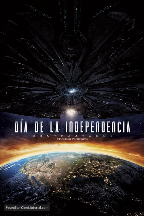 Independence Day: Resurgence - Mexican Movie Cover