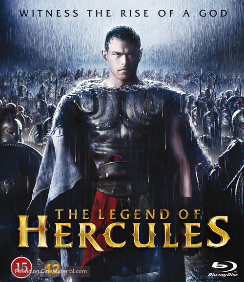 The Legend of Hercules - Danish Blu-Ray movie cover