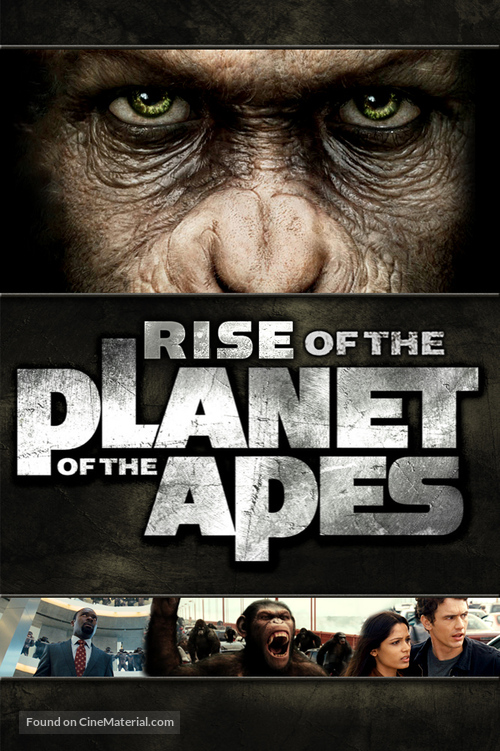 Rise of the Planet of the Apes - DVD movie cover