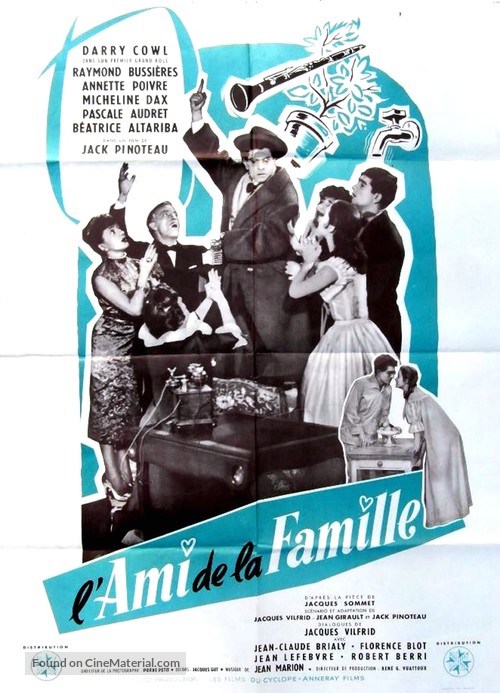 L&#039;ami de la famille - French Movie Poster