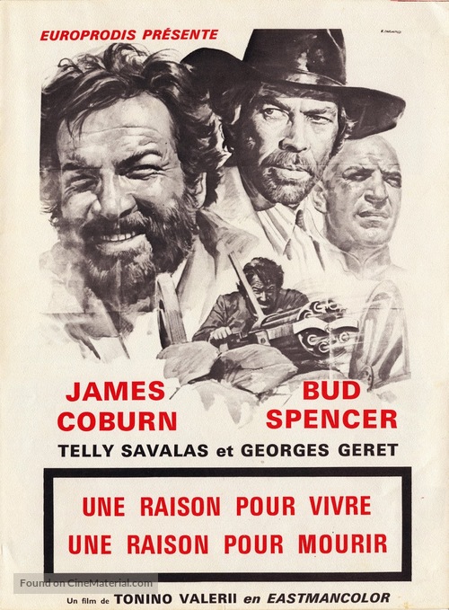 Una ragione per vivere e una per morire - French Movie Poster