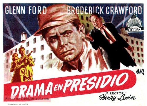 Convicted - Spanish Movie Poster