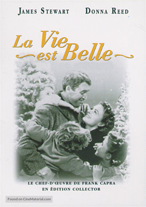 It&#039;s a Wonderful Life - French VHS movie cover