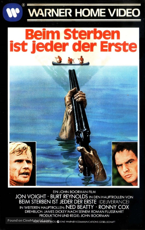 Deliverance - German VHS movie cover