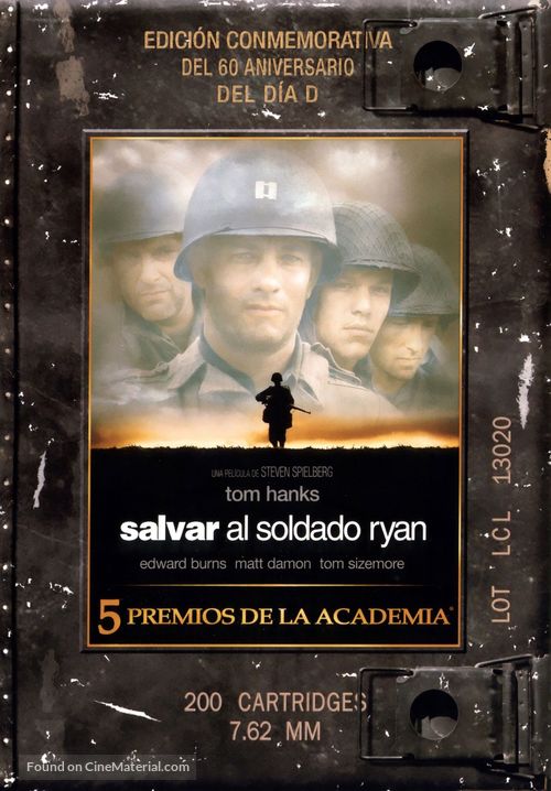 Saving Private Ryan - Spanish Movie Cover