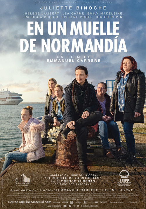 Ouistreham - Spanish Movie Poster