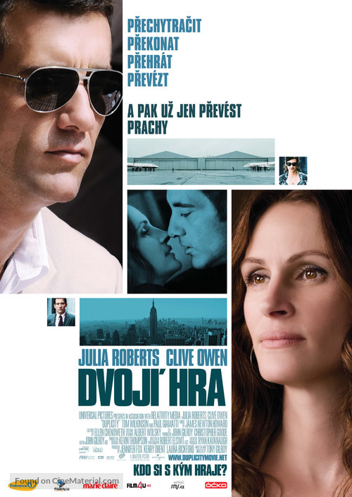 Duplicity - Czech Movie Poster