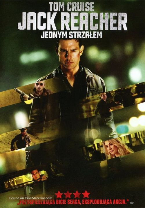 Jack Reacher - Polish DVD movie cover