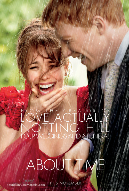 About Time - Theatrical movie poster