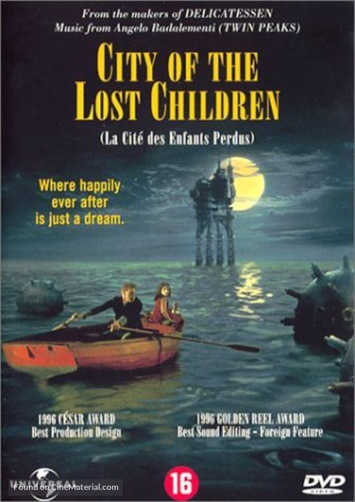 La cit&eacute; des enfants perdus - Dutch DVD movie cover