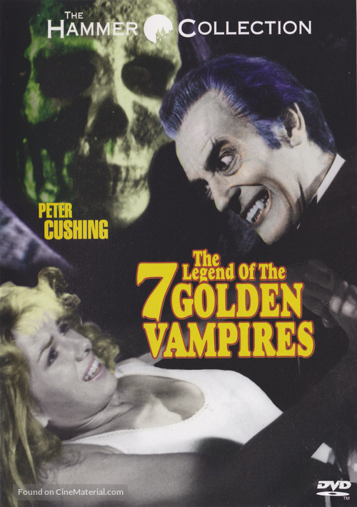 The Legend of the 7 Golden Vampires - DVD movie cover