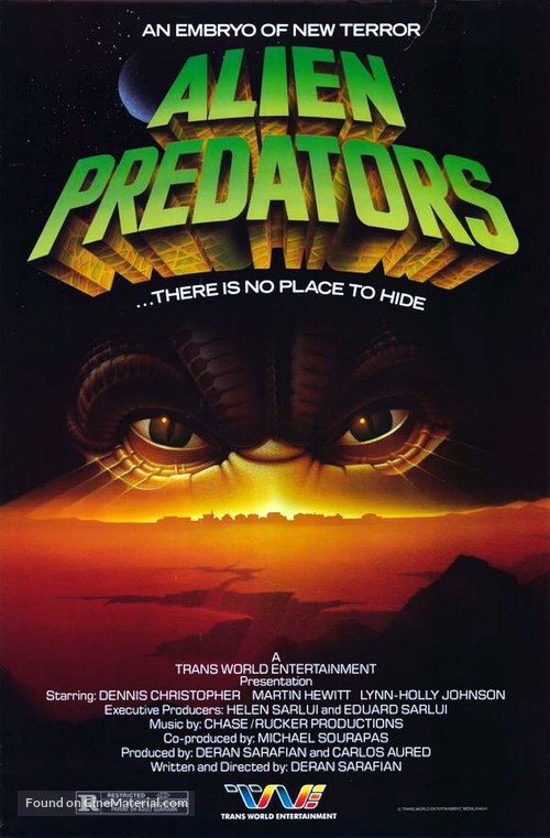 Alien Predator - Movie Poster