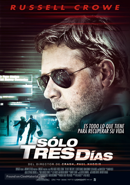 The Next Three Days - Chilean Movie Poster